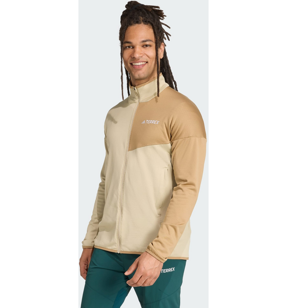 942001104101 ADIDAS Adidas Terrex Xperior Climawarm Light Fleece Jacka  Model01 Detail