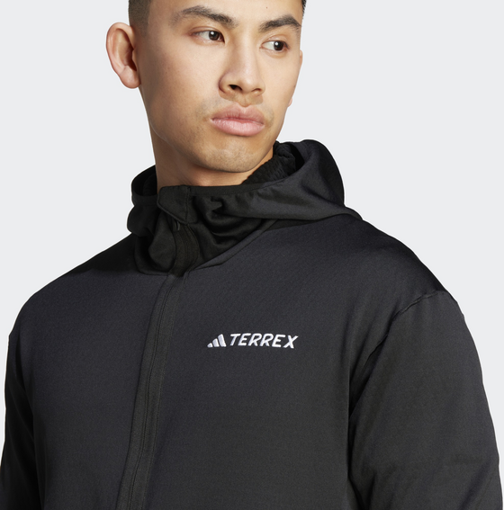 ADIDAS, Adidas Terrex Xperior Light Fleece Hooded Jacka
