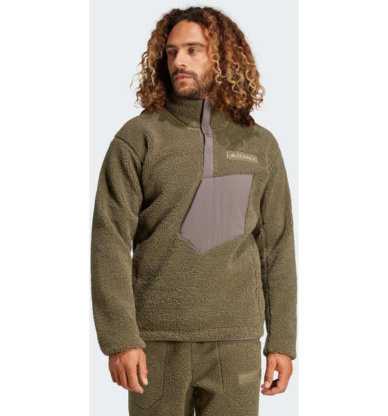 
ADIDAS, 
Adidas Terrex Xploric High Pile Fleece Pullover Sweatshirt, 
Detail 1
