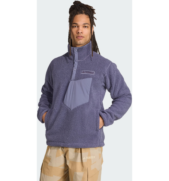 
ADIDAS, 
Adidas Terrex Xploric High Pile Fleece Pullover Sweatshirt, 
Detail 1
