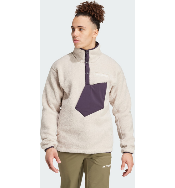 
ADIDAS, 
Adidas Terrex Xploric High Pile Fleece Pullover Sweatshirt, 
Detail 1
