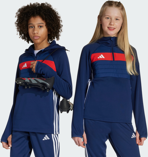 947481102101 ADIDAS Adidas Tiro 25 Essentials Vinteranpassad Träningströja För Barn  Model01 Detail