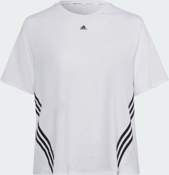 ADIDAS, Adidas Train Icons 3-stripes Tee (plus Size)