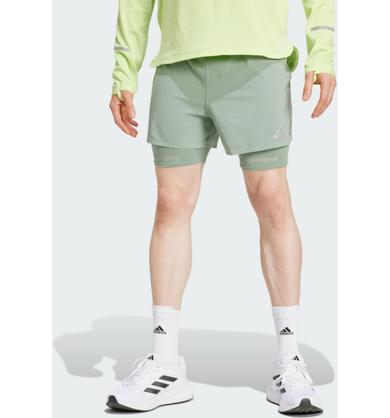 
ADIDAS, 
Adidas Ultimate Running Reflective 2-in-1 Shorts, 
Detail 1
