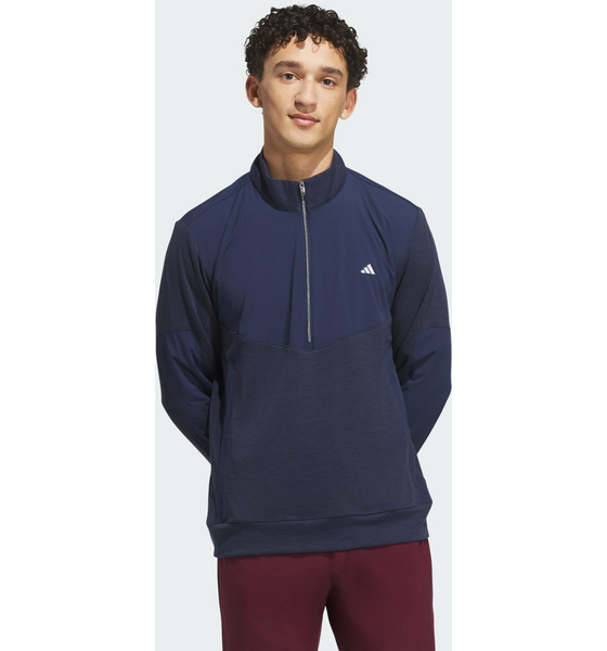 
ADIDAS, 
Adidas Ultimate365+ Course Control Hybrid Sweatshirt Med Kvartsl&aring;ng Dragkedja, 
Detail 1
