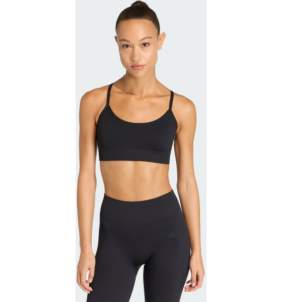 
ADIDAS, 
Adidas Workout Essentials Knit Light Support Padded Bh, 
Detail 1
