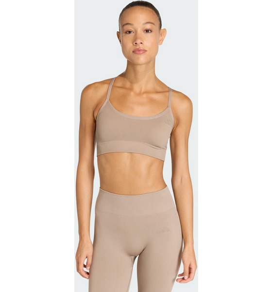 
ADIDAS, 
Adidas Workout Essentials Knit Light Support Padded Bh, 
Detail 1
