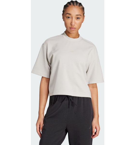 
ADIDAS, 
Adidas Yoga Motion Våffelstickad T-shirt, 
Detail 1
