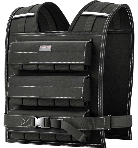 
NORTHIX, 
Adjustable Weight Vest 15kg With Reflective Strips, Training Vest, Running Vest For Weightlifting, R, 
Detail 1
