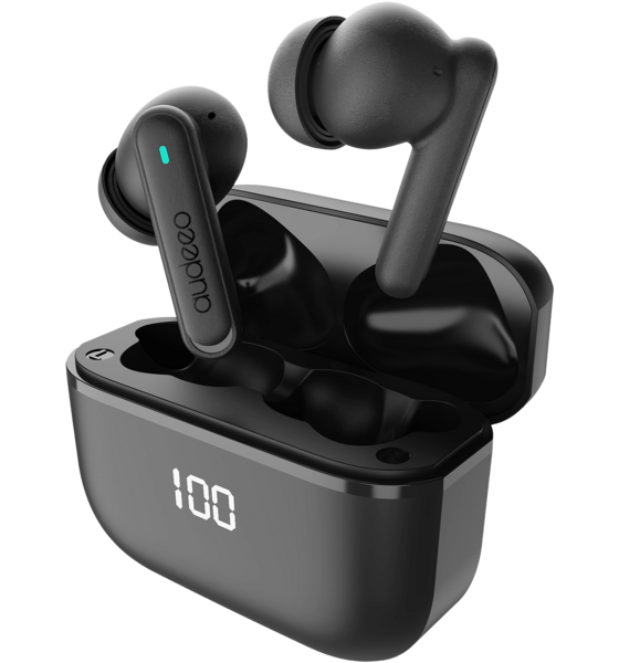 945952101101 AUDEEO Aeropods Anc + Enc Led Earbuds 945952101101 AUDEEO Aeropods Anc + Enc Led Earbuds Standard Detail