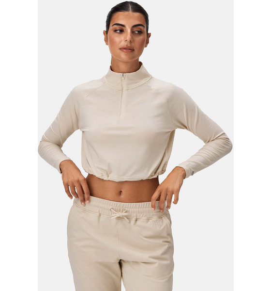 
ALERA, 
Aesthetic Cropped 1/4 Zip, 
Detail 1
