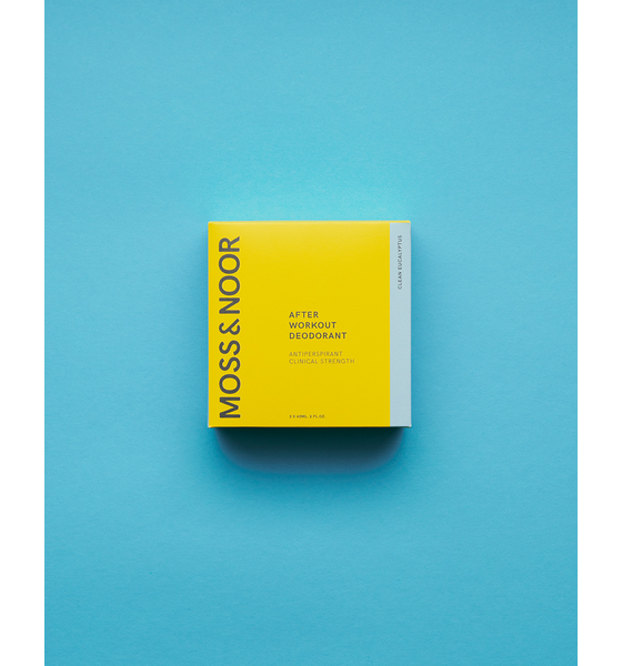 MOSS & NOOR, After Workout Deodorant 3 Pack