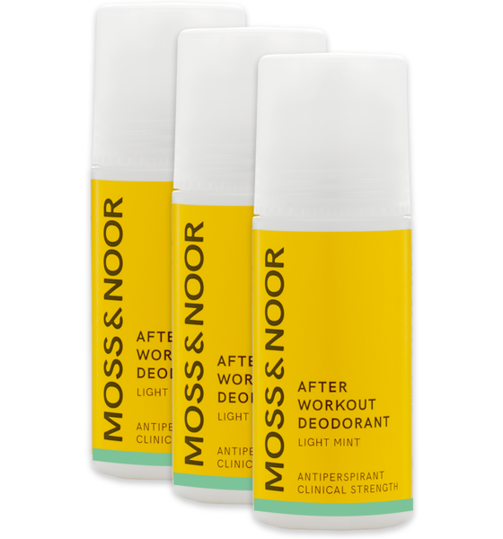 
MOSS & NOOR, 
After Workout Deodorant 3 Pack, 
Detail 1
