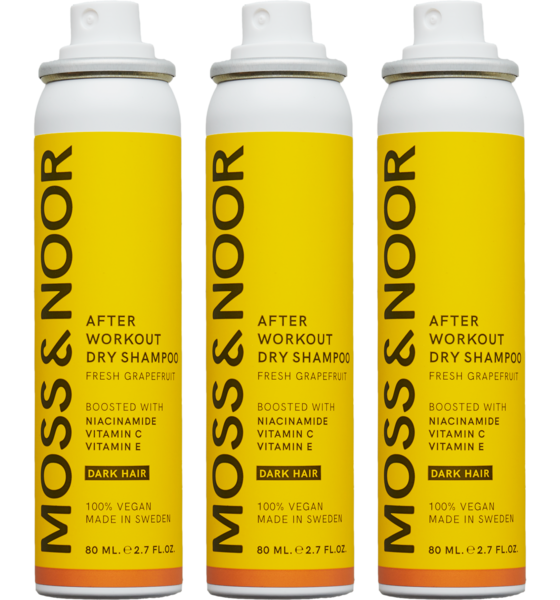 
MOSS & NOOR, 
After Workout Dry Shampoo 3 Pack, 
Detail 1
