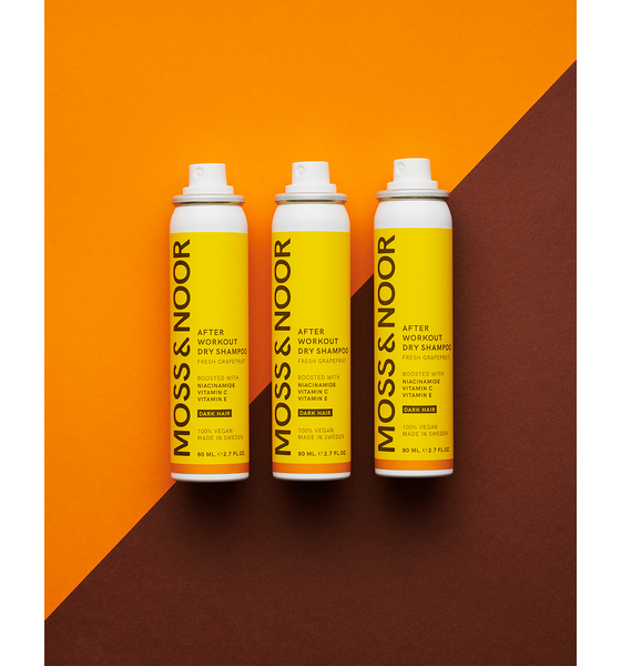 MOSS & NOOR, After Workout Dry Shampoo 3 Pack