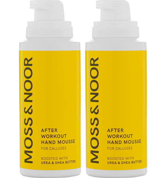MOSS & NOOR, After Workout Hand Mousse 2 Pack