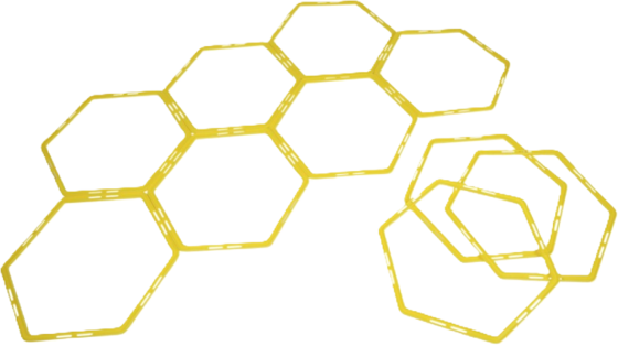 
PROLINE, 
Agility Square Rings 10pcs Set, 
Detail 1
