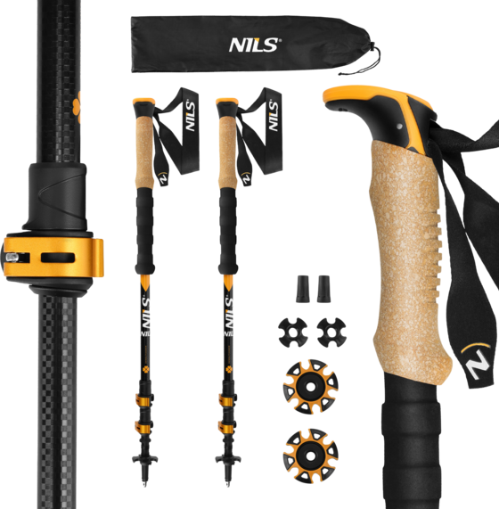 
NORTHIX, 
Aluminium Trekking Poles, Adjustable, Lightweight, 
Detail 1
