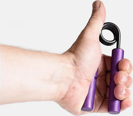 LIVEPRO, Aluminum Hand Grip Purple 60lb