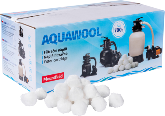 
MOUNTFIELD, 
Aquawool 700g (equivalent Of 25kg Filtration Sand), 
Detail 1
