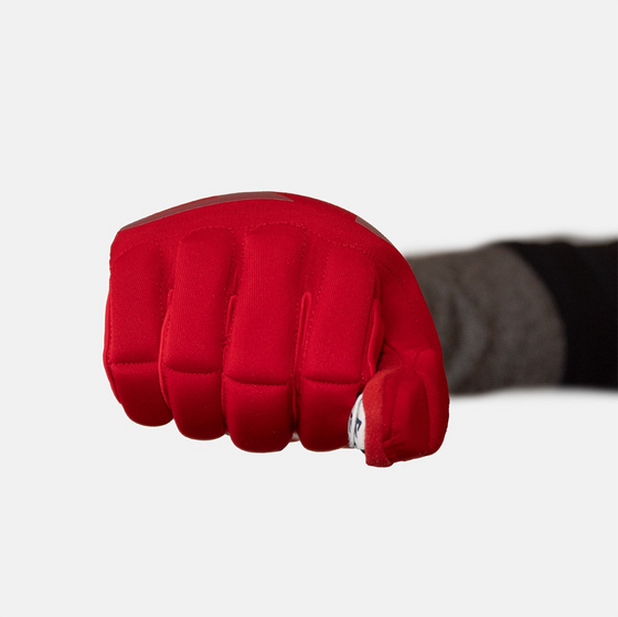 
KOSA, 
Arc Bandy Glove Red (junior), 
Detail 1
