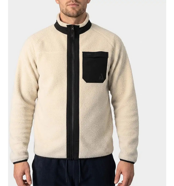 
KOSA, 
Arc Fleece Jacket Beige, 
Detail 1
