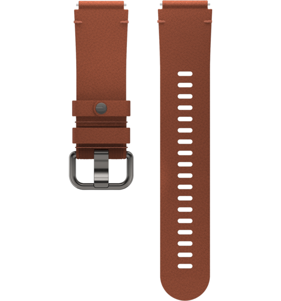 
POLAR, 
Armband 20mm Leather Bronze, 
Detail 1
