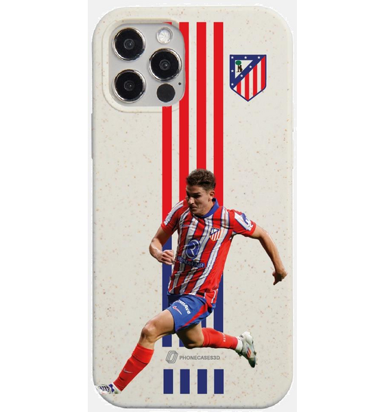 
PHONECASES3D, 
Atletico Madrid Official Compostable Phone Case J. &Aacute;lvarez, 
Detail 1
