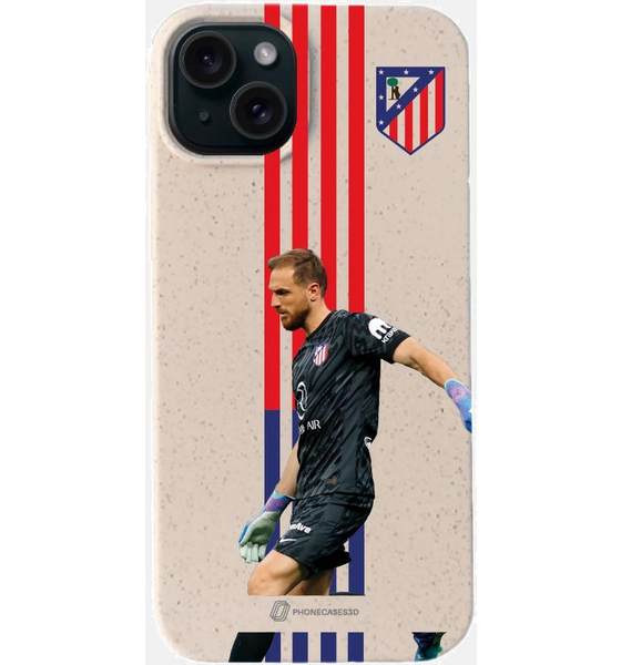 
PHONECASES3D, 
Atletico Madrid Official Compostable Phone Case Oblak, 
Detail 1
