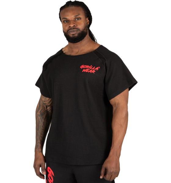 
GORILLA WEAR, 
Augustine Old School Work Out Top, 
Detail 1
