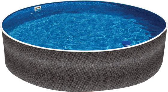 
AZURO, 
Azuro 402 Dl - 4.6m X 1.2m, Rattan - Without Ladder And Filter, With Off-axis Holes, 
Detail 1
