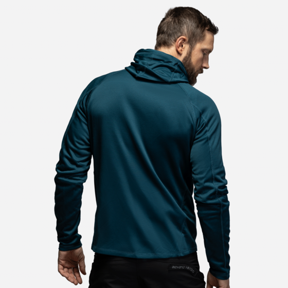 BEYOND NORDIC, BN101 Mid Layer Fleece Hoodie Men