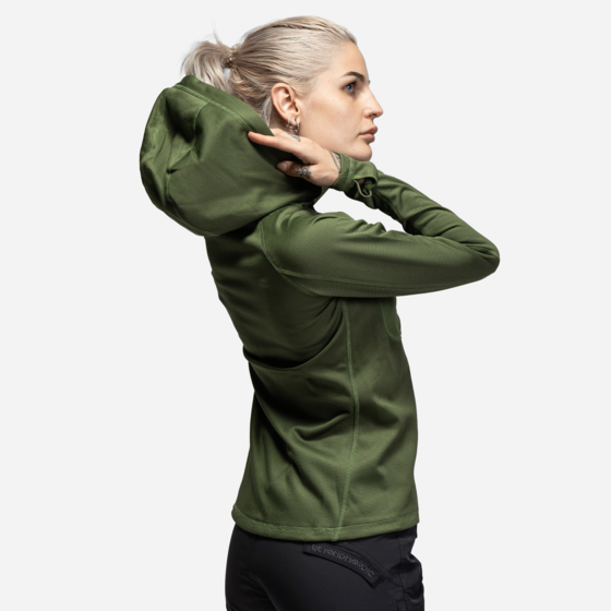 BEYOND NORDIC, BN101 Mid Layer Fleece Hoodie Women