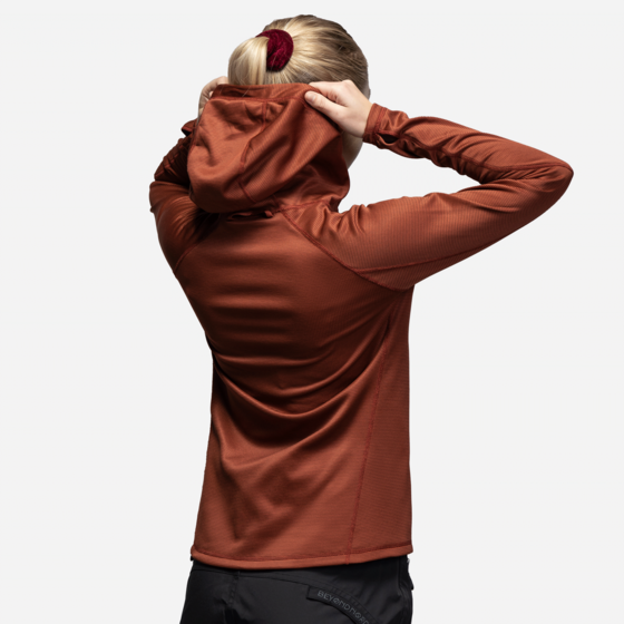 BEYOND NORDIC, BN101 Mid Layer Fleece Hoodie Women