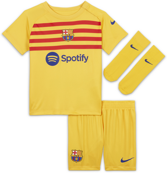 NIKE, Baby/toddler Dri-fit Football 3-piece Kit F.c. Barcelona 2023/24 Fourth