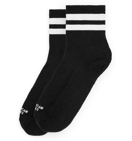 936338101101 AMERICAN SOCKS Back In Black - Ankle High  Standard Detail