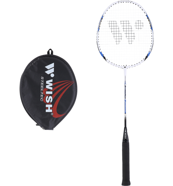 
NORTHIX, 
Badminton Racket &ndash; Steel Frame, Blue, 
Detail 1
