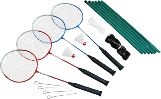 SPRING SUMMER, Badminton Set 4 Spelare