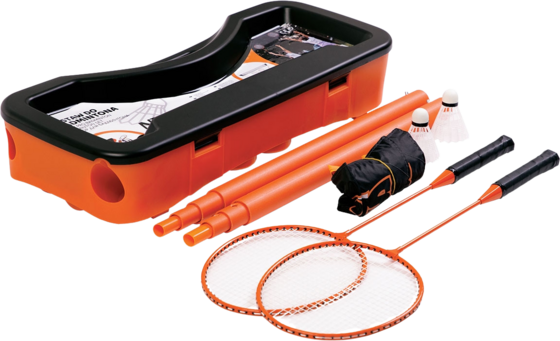 
NORTHIX, 
Badminton Set With 2 Rackets, 2 Shuttlecocks, Net  Case, 
Detail 1
