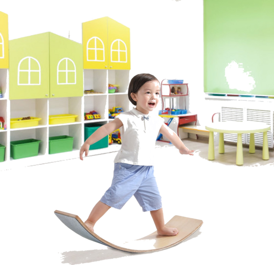 B2X Балансировочная доска Curvy Board Балансировочная доска из дерева 90 х 30 см