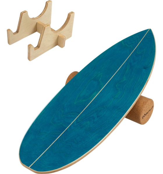 
NORTHIX, 
Balance Board Set &ndash; Birch Wood, Cork Roller, Storage Rack, 
Detail 1
