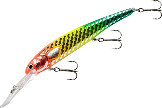 
BANDIT LURES, 
Bandit Generator Chrome Orange Yellow Green, 
Detail 1
