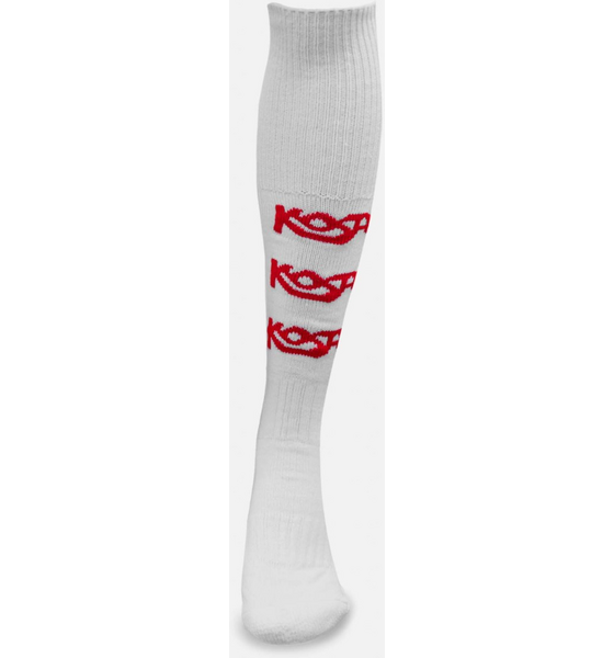 
KOSA, 
Bandy Sock White/red, 
Detail 1
