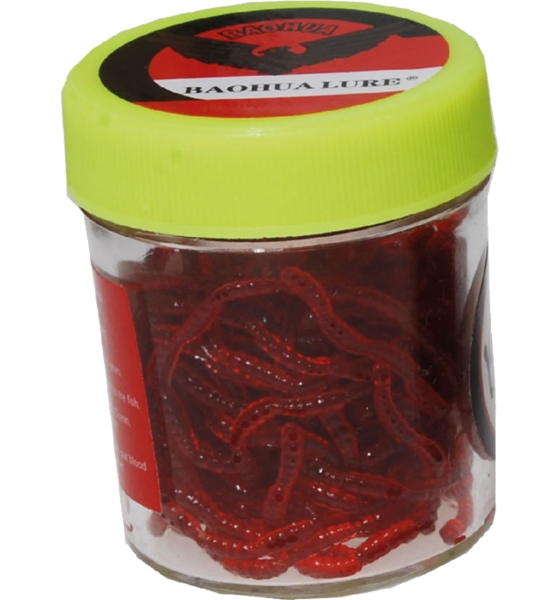 
BAOHUA LURE, 
Baohua Lure Bloodworm Red Floating, 
Detail 1
