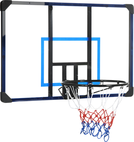 
NORTHIX, 
Basketball Hoop Basketball Board With Basket And Net, Wall Mounted For Outdoor, Steel, 113 X 61 X 73, 
Detail 1
