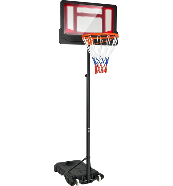 
B2X, 
Basketball Hoop For Children. Weatherproof Hoop Stand With Adjustable Height From 90-210 Cm, 
Detail 1

