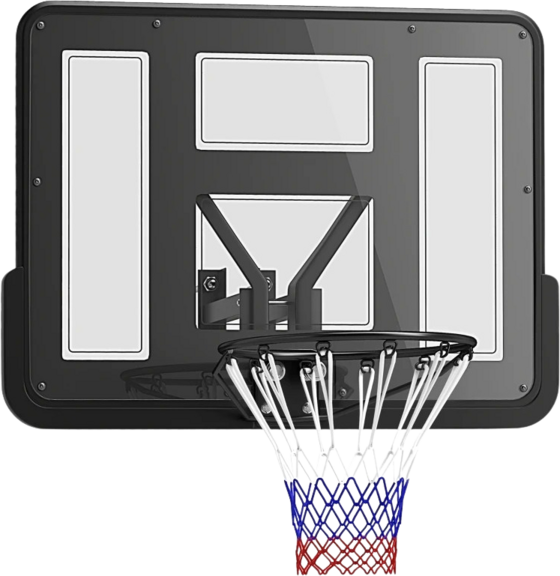
NORTHIX, 
Basketball Hoop With Back Wall For Outdoor  Indoor, Basketball Board With &Oslash;45 Cm Steel Hoop And Net, 
Detail 1
