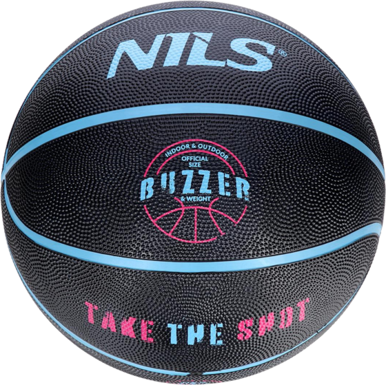 
NORTHIX, 
Basketball Size 7, Black &ndash; Durable Indoor/outdoor Use, 
Detail 1
