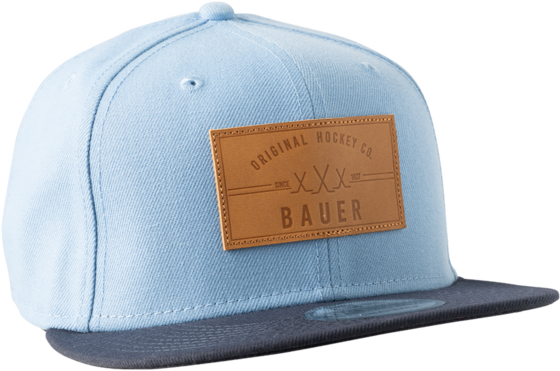 
BAUER, 
Bauer New Era Leather Patch 9Fifty - Senior, 
Detail 1

