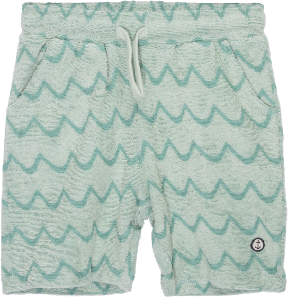
EMMAMALENA, 
Beach Terry Shorts Mint Wave Child, 
Detail 1
